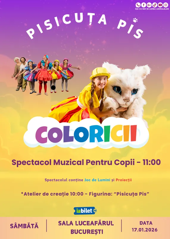 Pisicuta Pis – episodul 1 din seria Coloricii