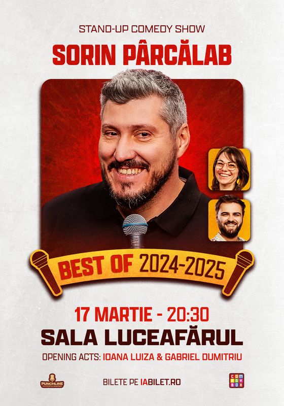 Stand-Up Comedy Best Of 2024 & 2025 cu Sorin Pârcălab