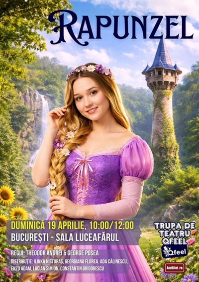 Premieră: Rapunzel – Teatru pentru copii